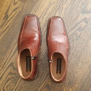 Men's Stacy Adams Brown Chukka Boots - Size 8.5